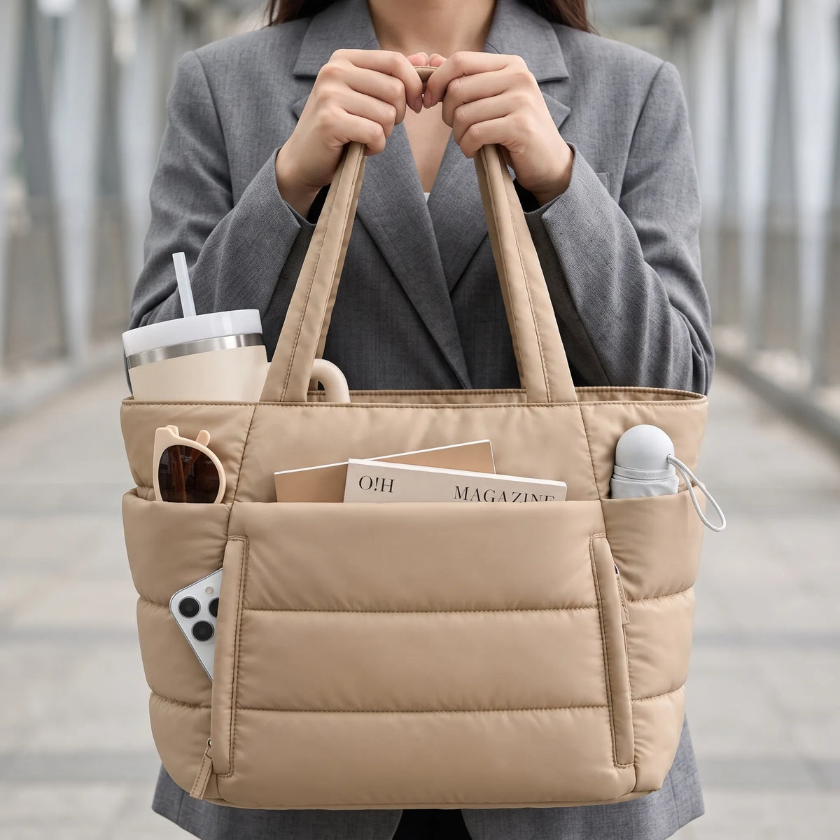 Veldora | Laptop Tote Bag for Work Commutes