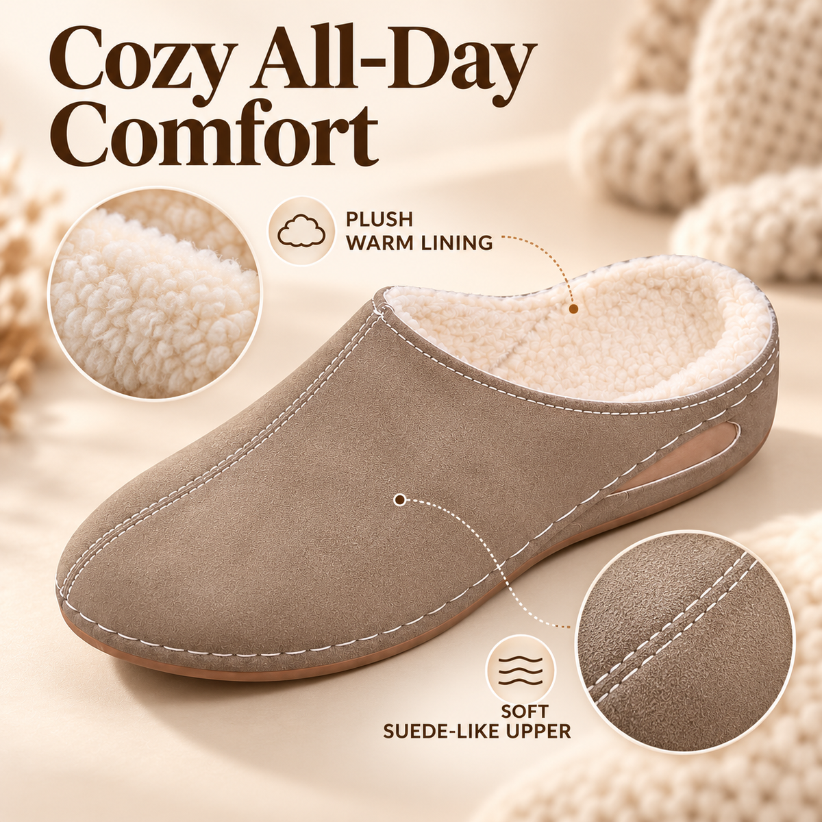 Vorlexa | Arch Support Slippers for Hard Floors