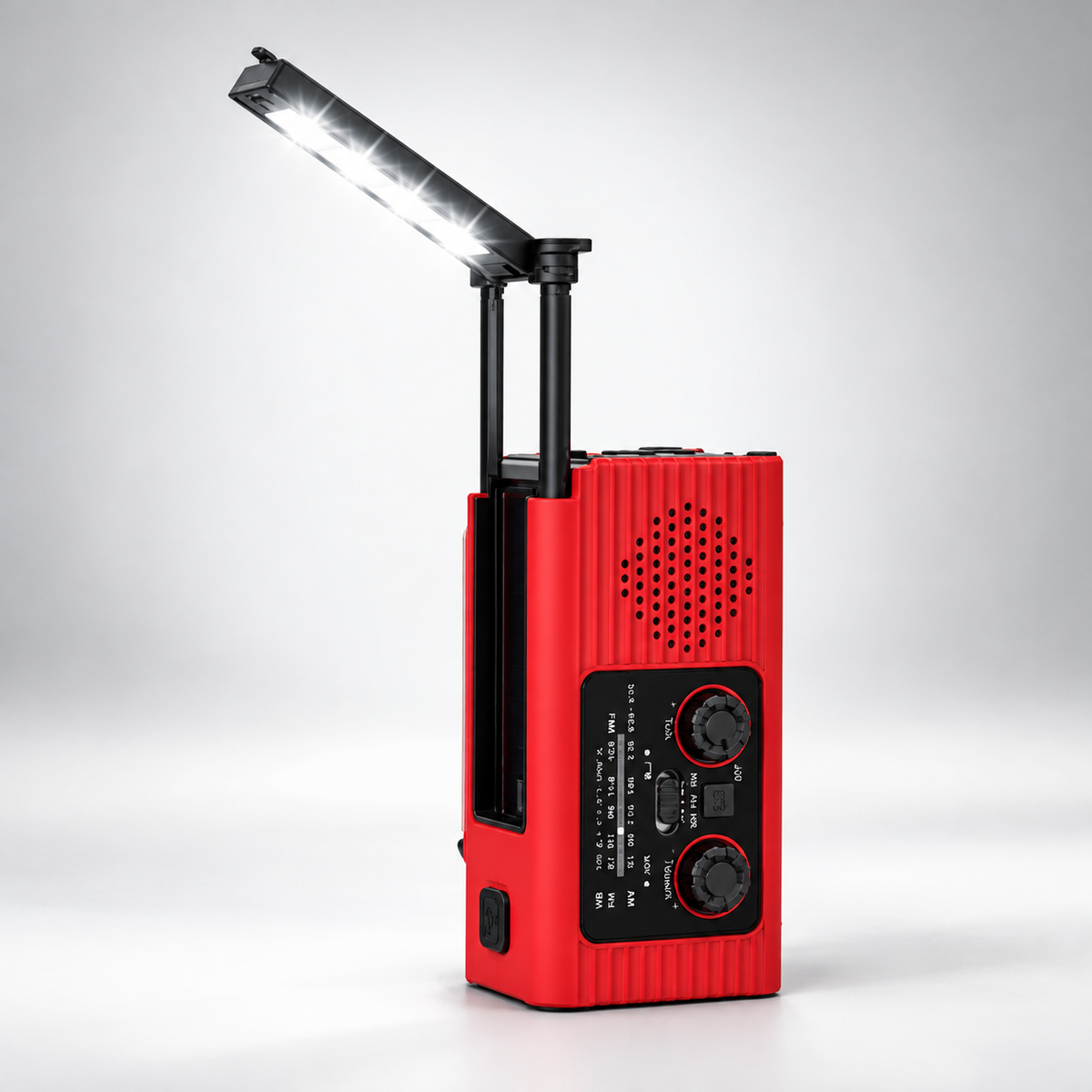 Vorlexa | Multi-Function Hand Crank Emergency Radio Flashlight
