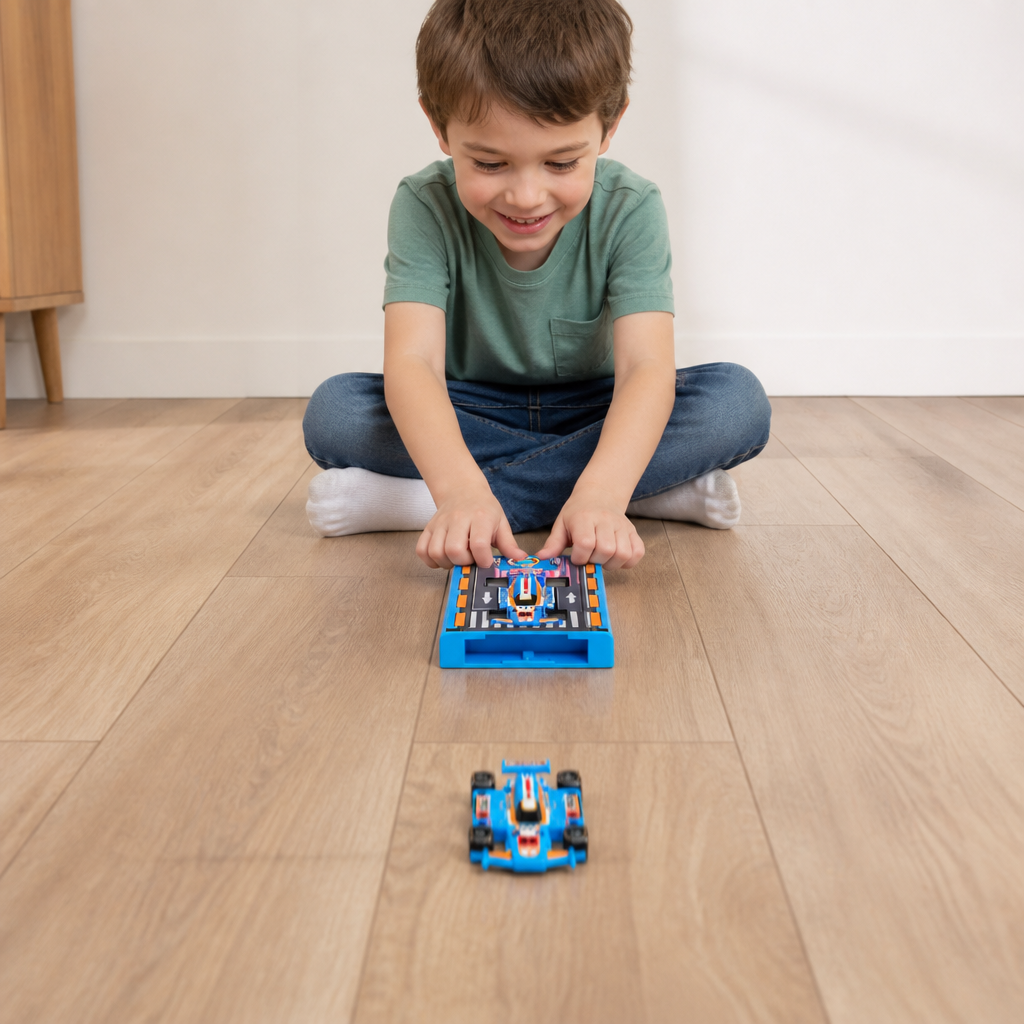 Pocket Size Race Car Launcher Toy