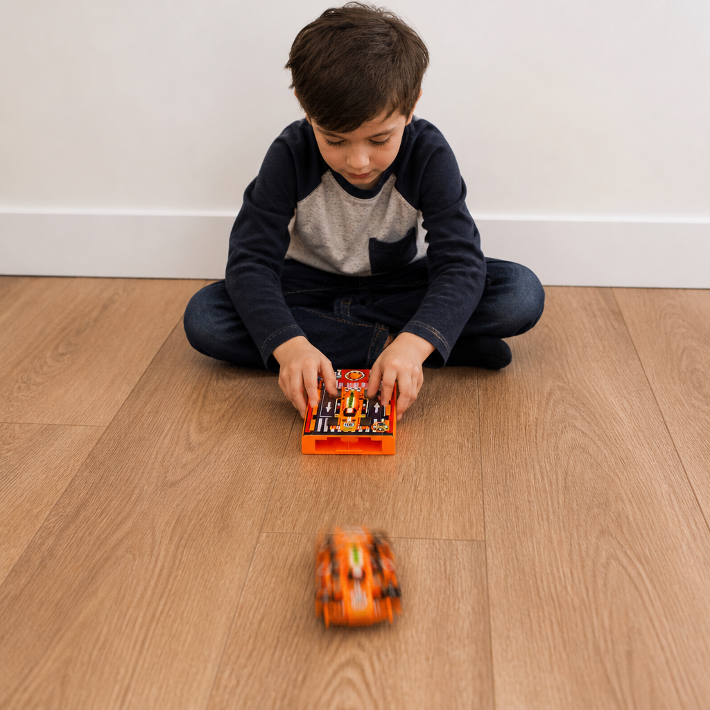 Pocket Size Race Car Launcher Toy