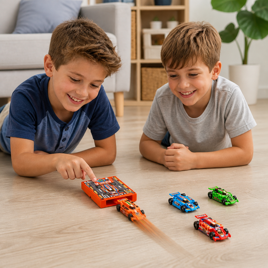 Pocket Size Race Car Launcher Toy