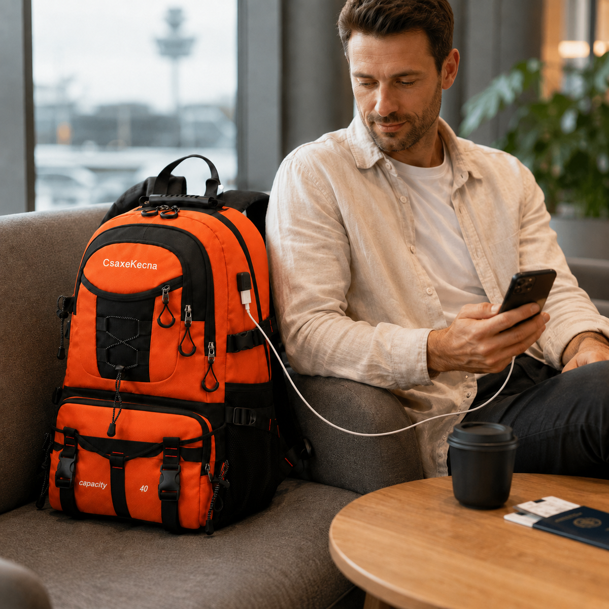 Nordspur | BergTrail Pro 40L Hiking Rucksack with USB Charging