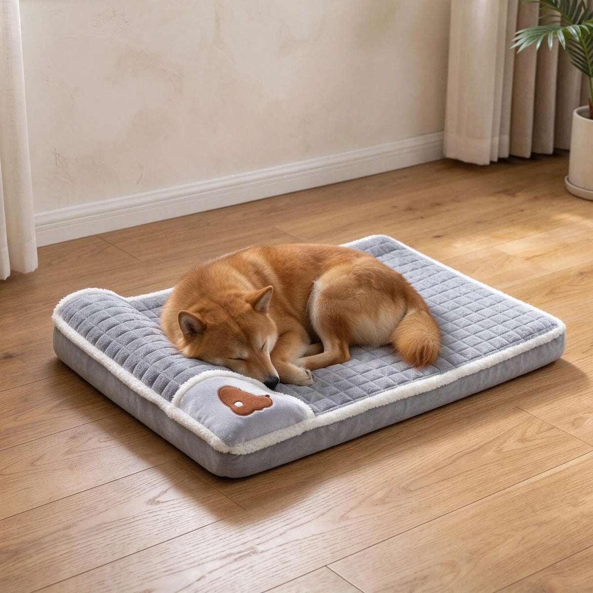 Washable Zip Cover Orthopedic Memory Foam Pet Bed