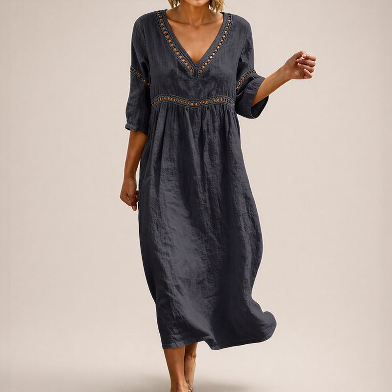 Almare Dress with Natural Lightness and Absolute Comfort
