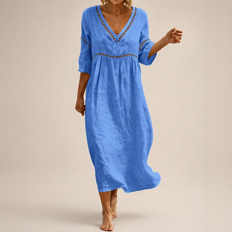 Almare Dress with Natural Lightness and Absolute Comfort