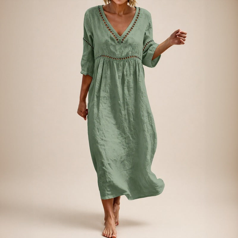Almare Dress with Natural Lightness and Absolute Comfort