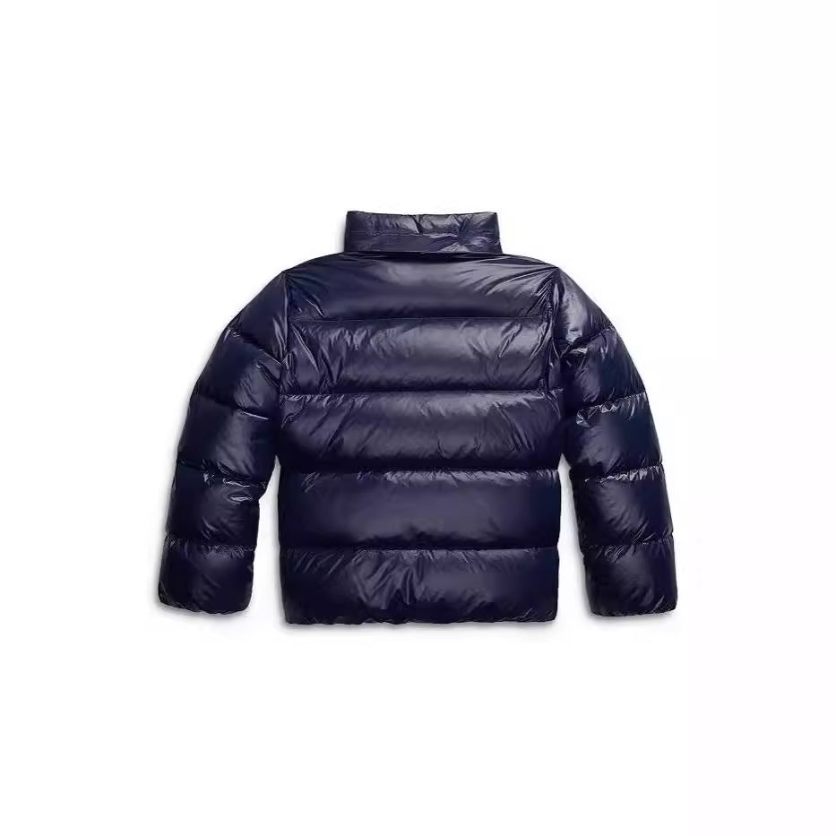 Women's Winter Jacket with Fixed Hood & Wind Protection