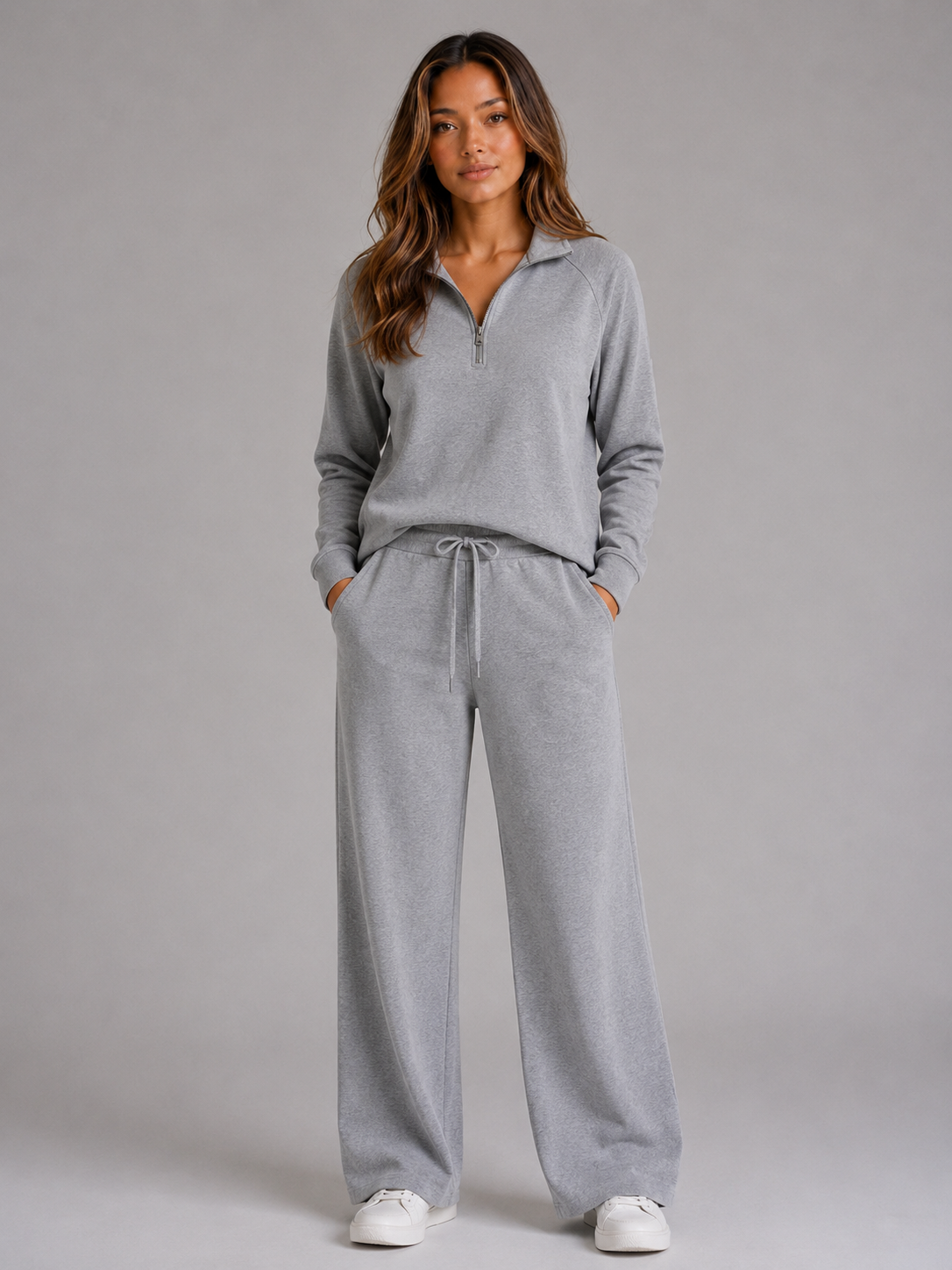 Women's Half Zip Lounge Co-Ord