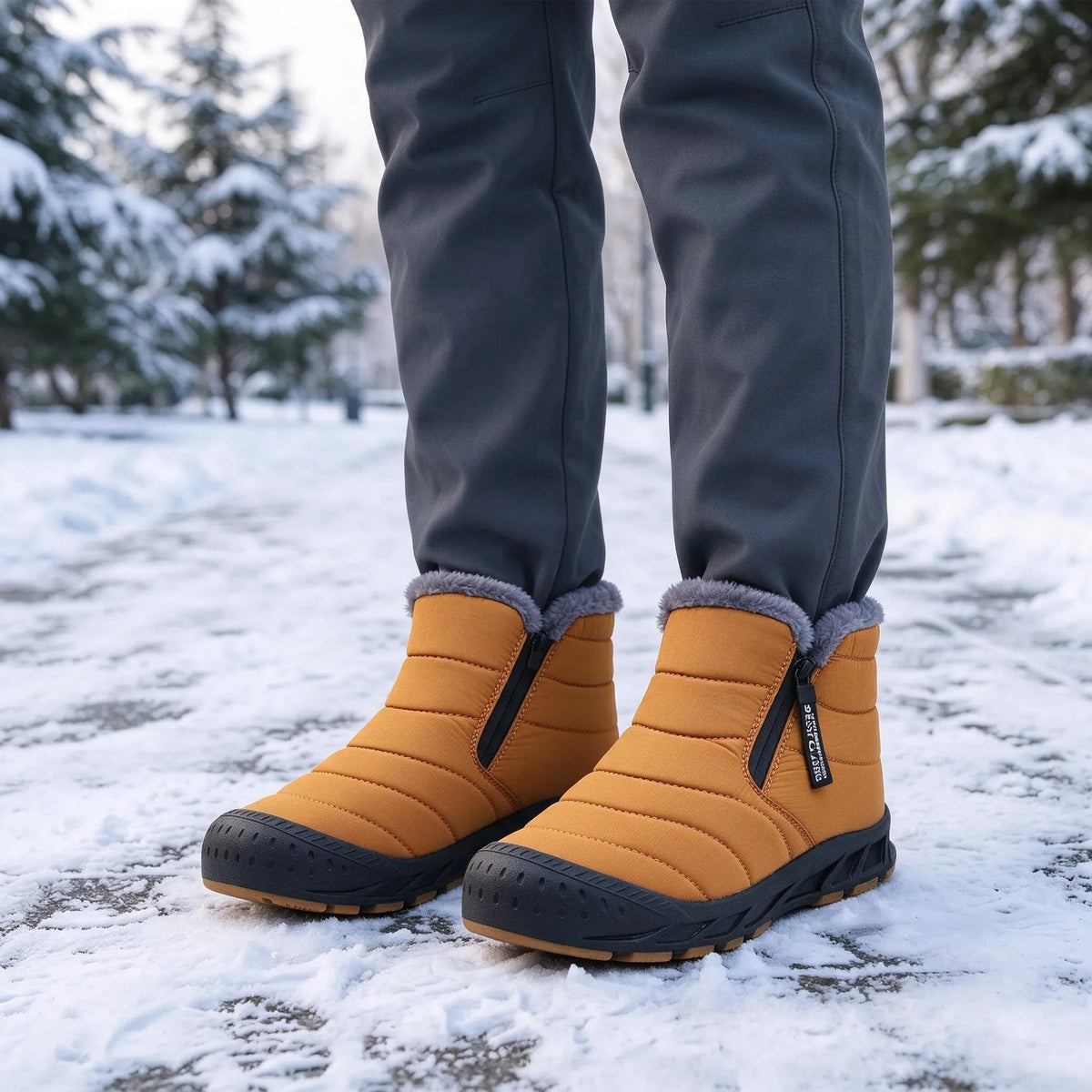 Women's Water-Resistant Winter Snow Boots