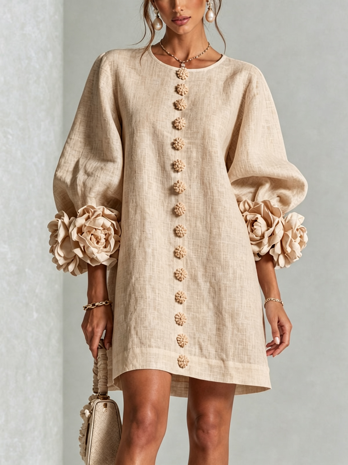 Elegant Long Sleeve Dress for Women