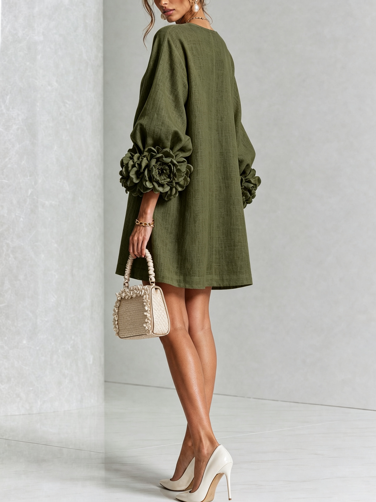 Elegant Long Sleeve Dress for Women