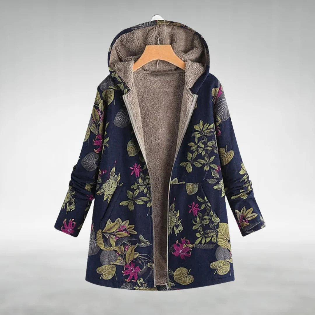 Floral Fleece Jacket