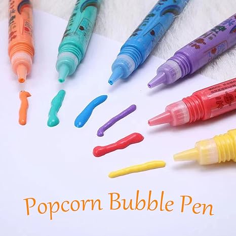 Magic Markers with Puffy Effect