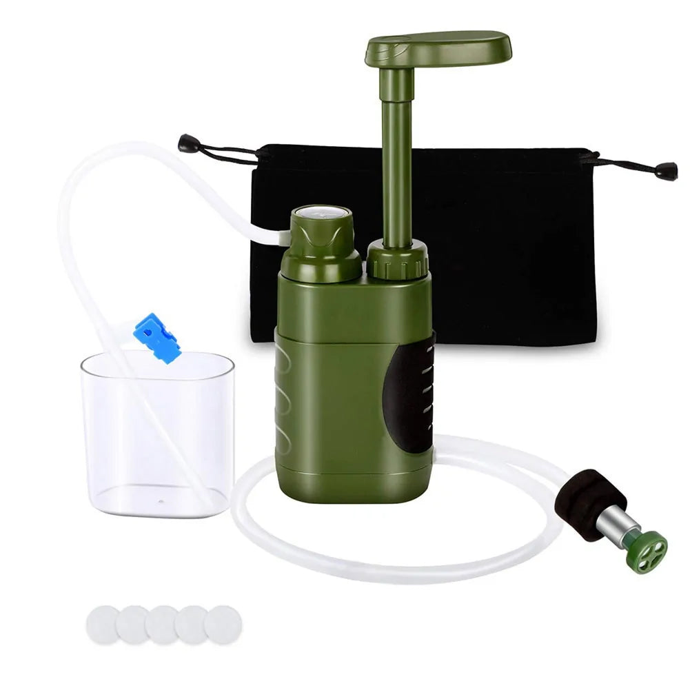 Portable Water Purifier with 0.01 Micron Filtration