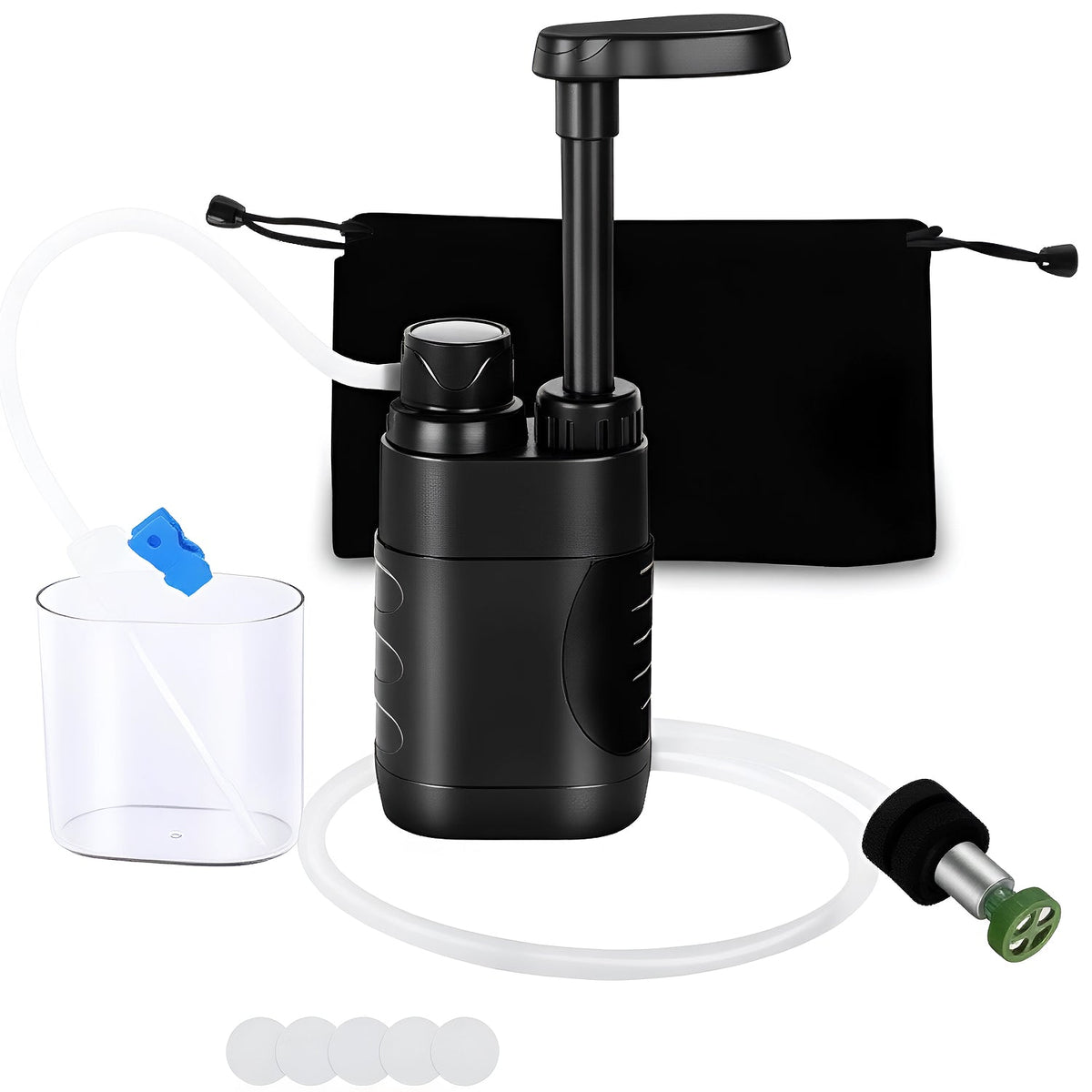 Portable Water Purifier with 0.01 Micron Filtration