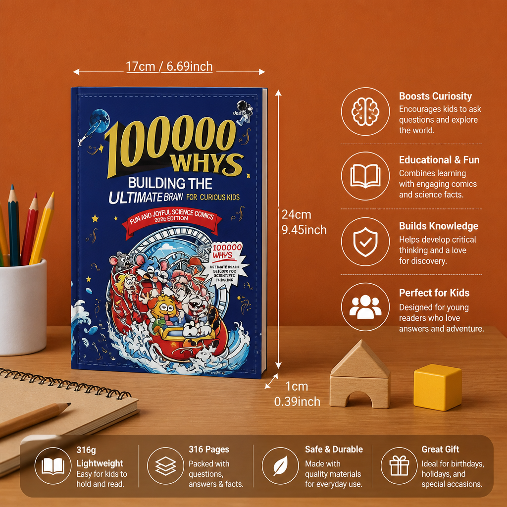 100,000 Whys – Kids' Questions & Facts Book