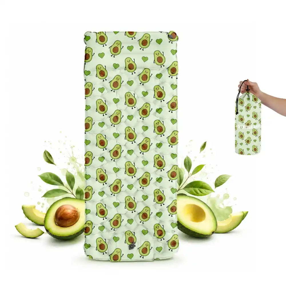 Ultralight Inflatable Sleeping Pad with Integrated Pump