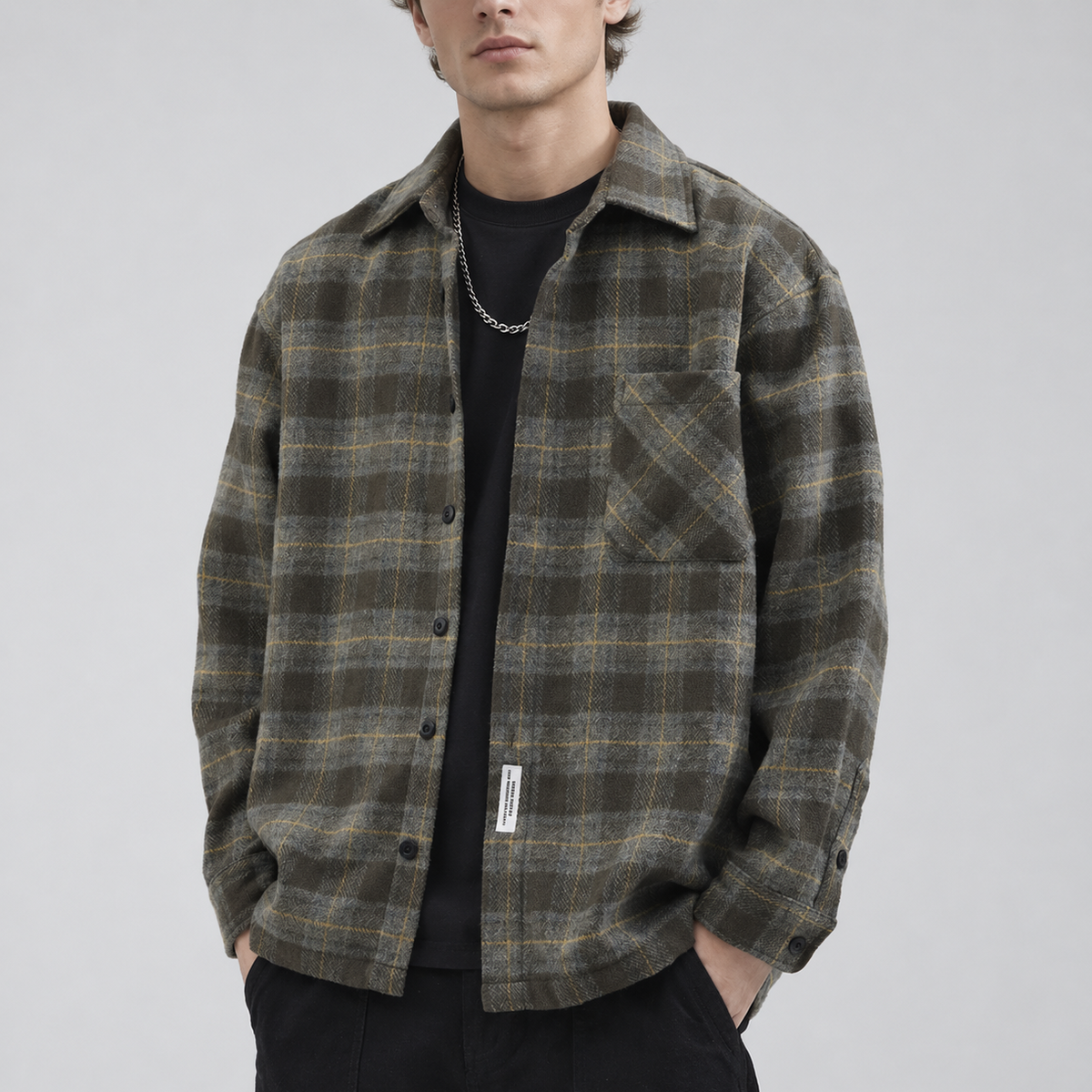 Nordspur | Thick Plaid Flannel Shirt