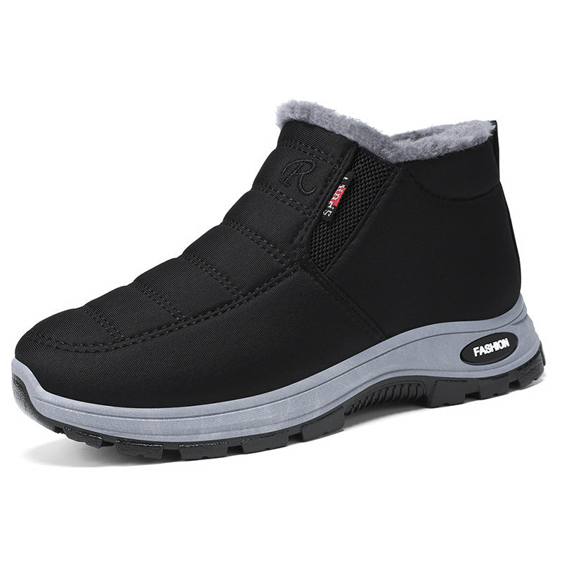 Women's Lunwick Winter Ankle Boots – Thick Plush Lining with Side Zipper & Cushioned Sole (US 4–12.5)