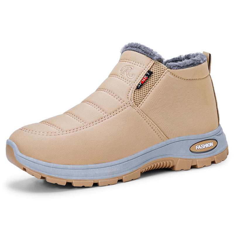Women's Lunwick Winter Ankle Boots – Thick Plush Lining with Side Zipper & Cushioned Sole (US 4–12.5)