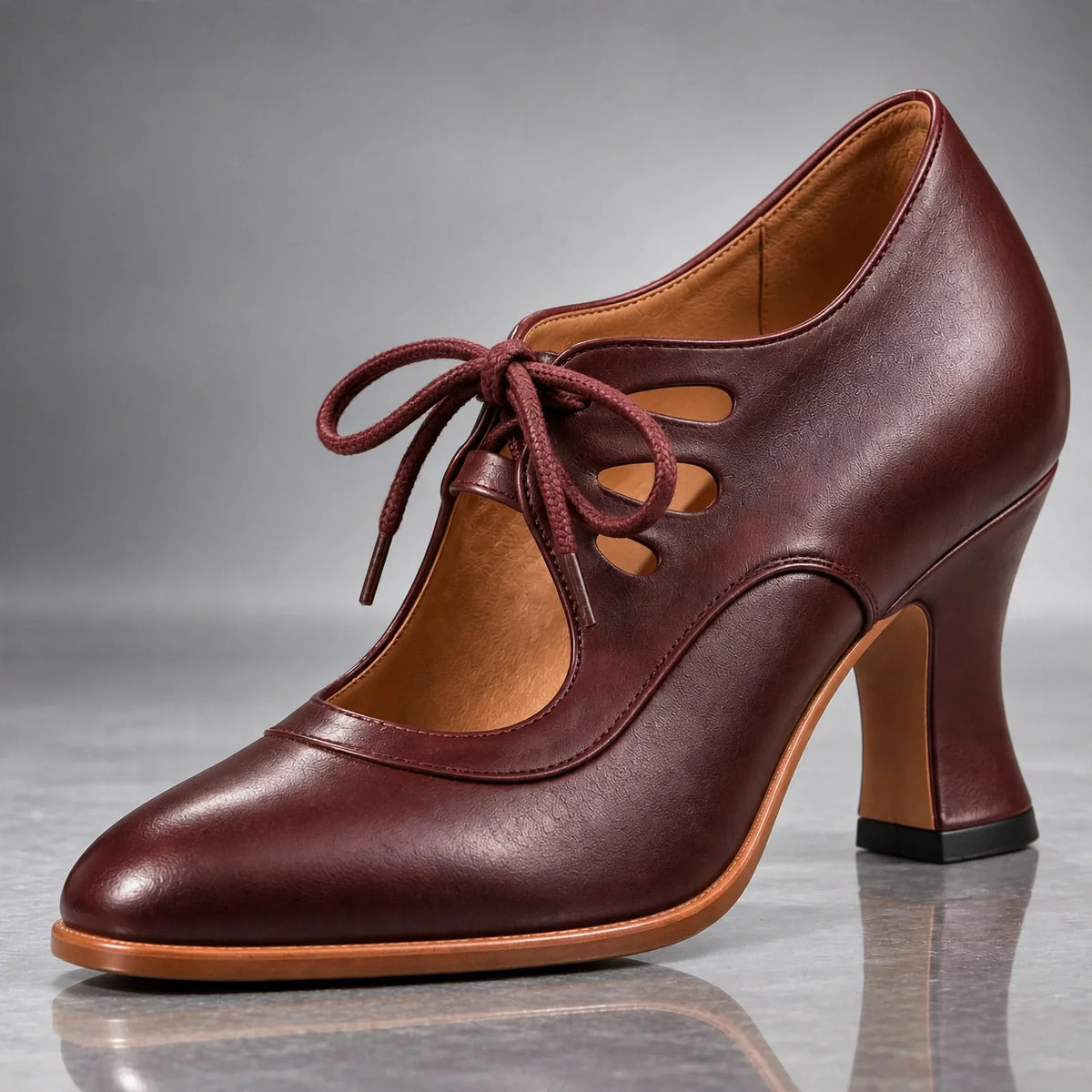 Audrey Lace-Up Heels