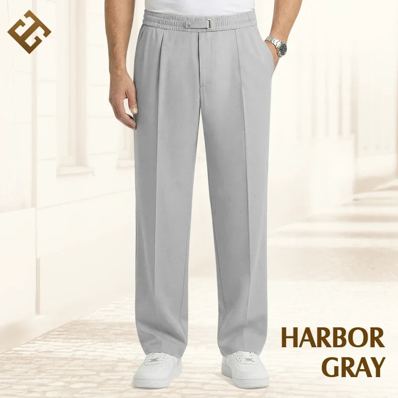 Flexible Straight Fit Smart Comfort Pants