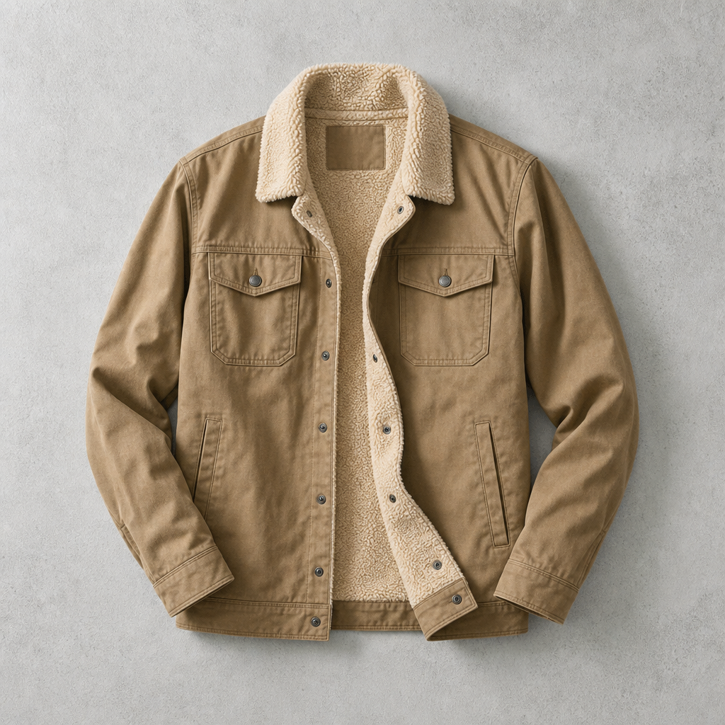 Verbier Sherpa-Lined Trucker Field Jacket