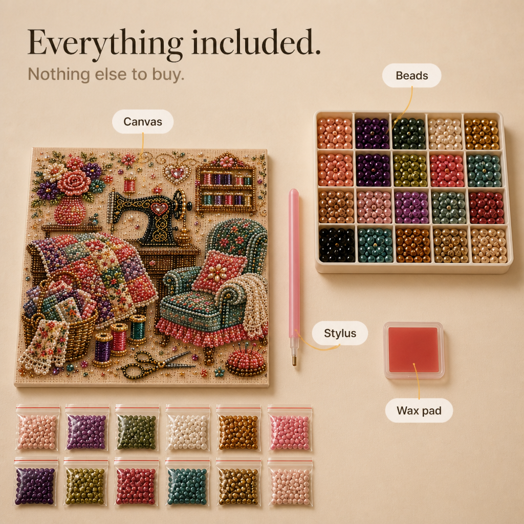 Sewing Room Diamond Painting Kit