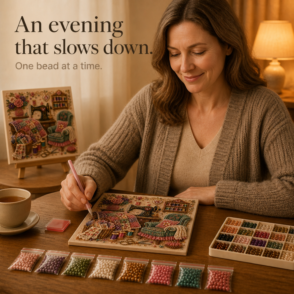 Sewing Room Diamond Painting Kit