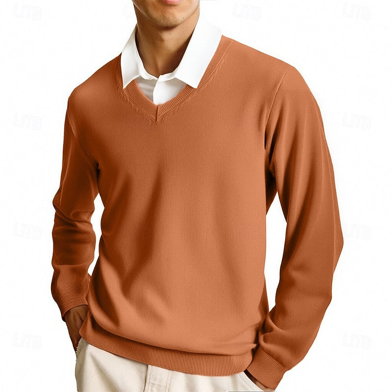 Refined V-Neck Sweater