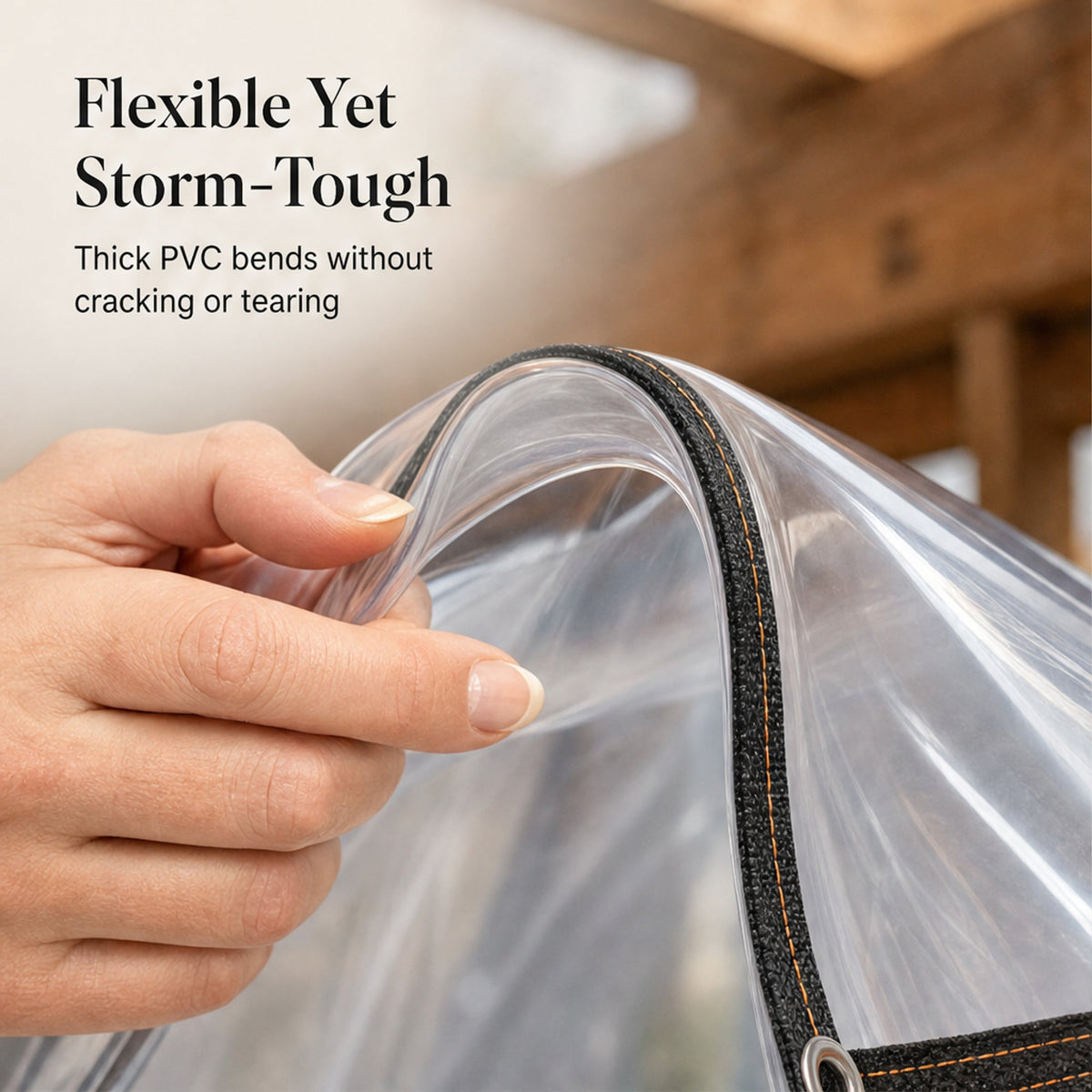 Clear PVC Tarpaulin
