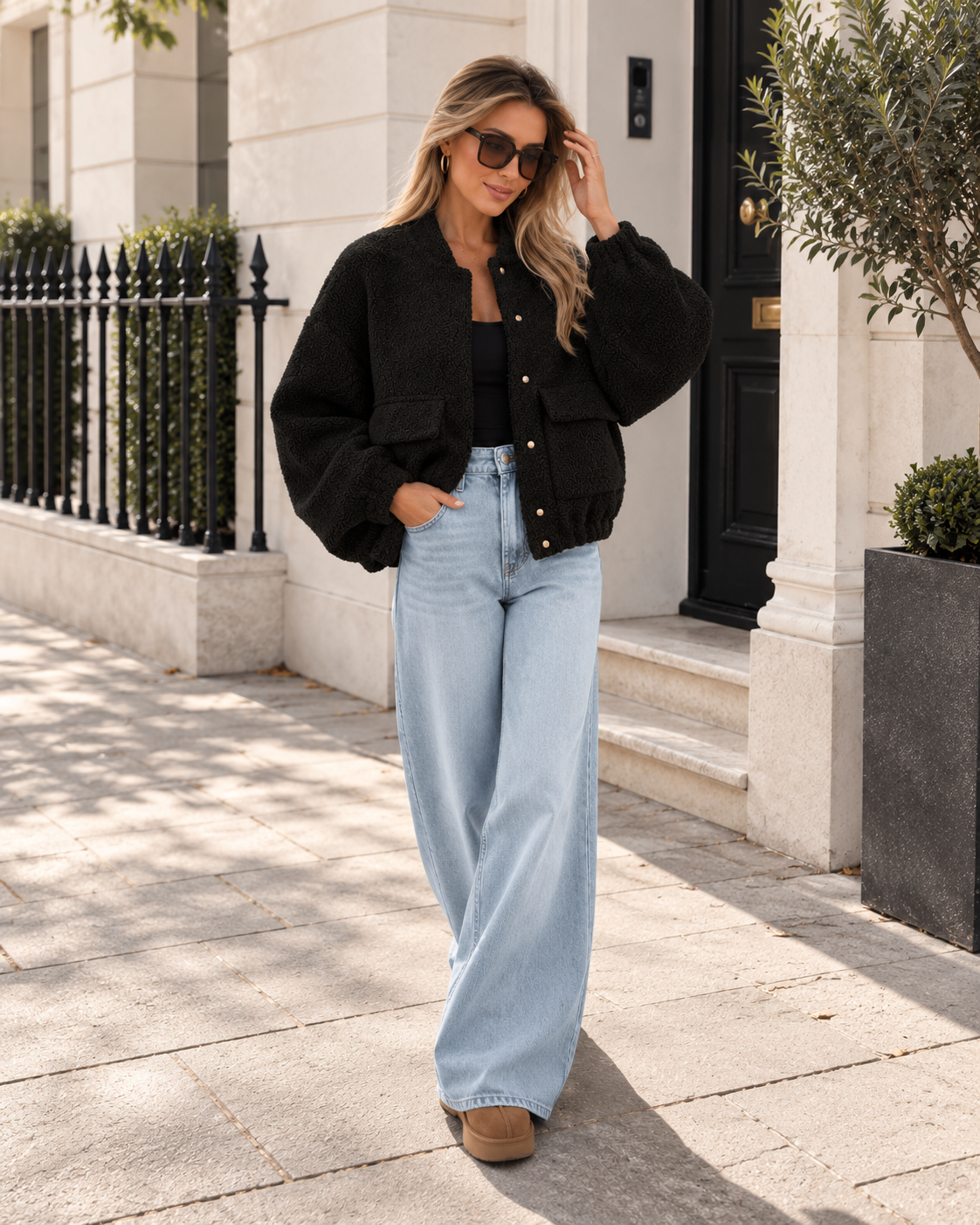 Cozy Bomber Jacket
