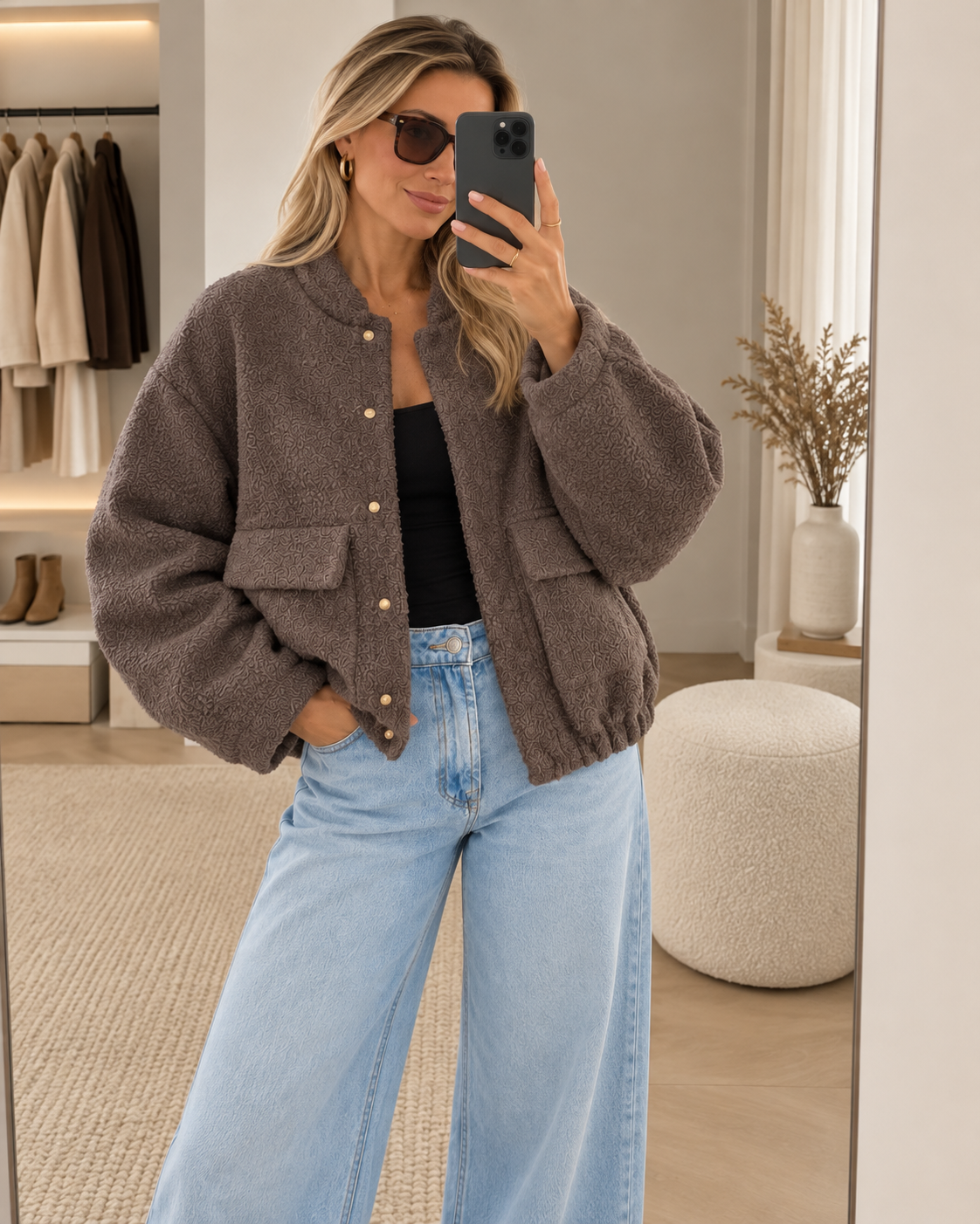 Cozy Bomber Jacket