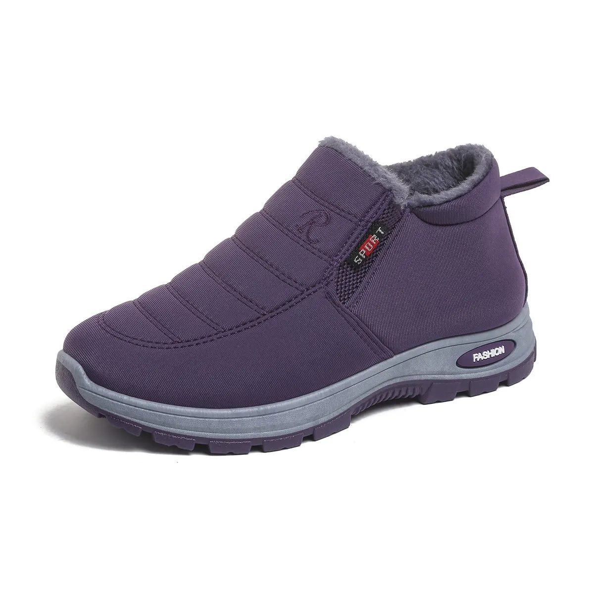 Unisex Winter Boots with Fluffy Lining, Warm, Comfortable and Non-Slip, Ideal for Cold Weather