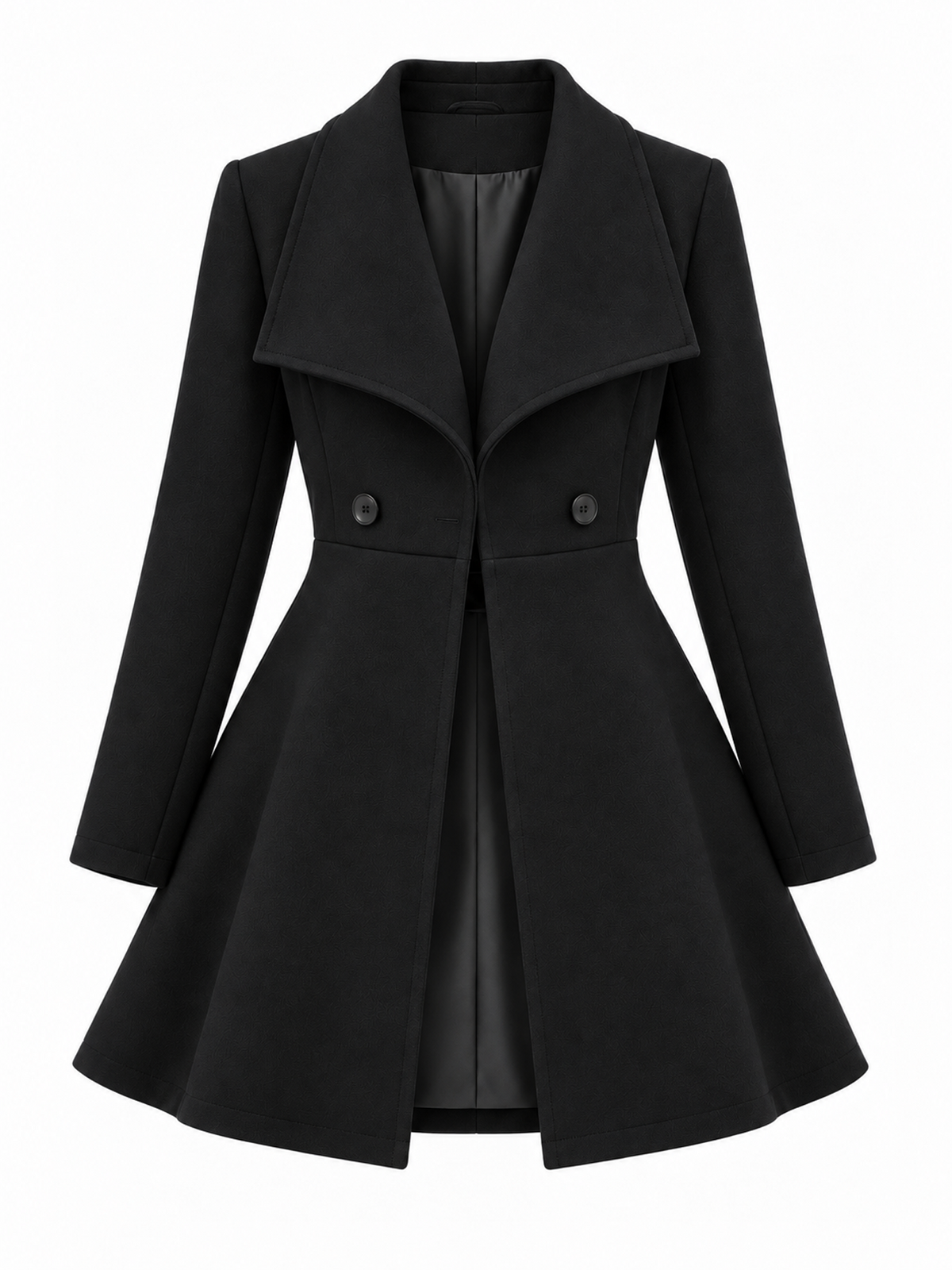 Women's Elegant Slim Fit Lapel Coat