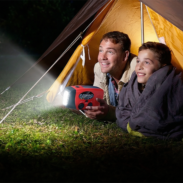 Multifunctional Portable Solar Emergency Radio