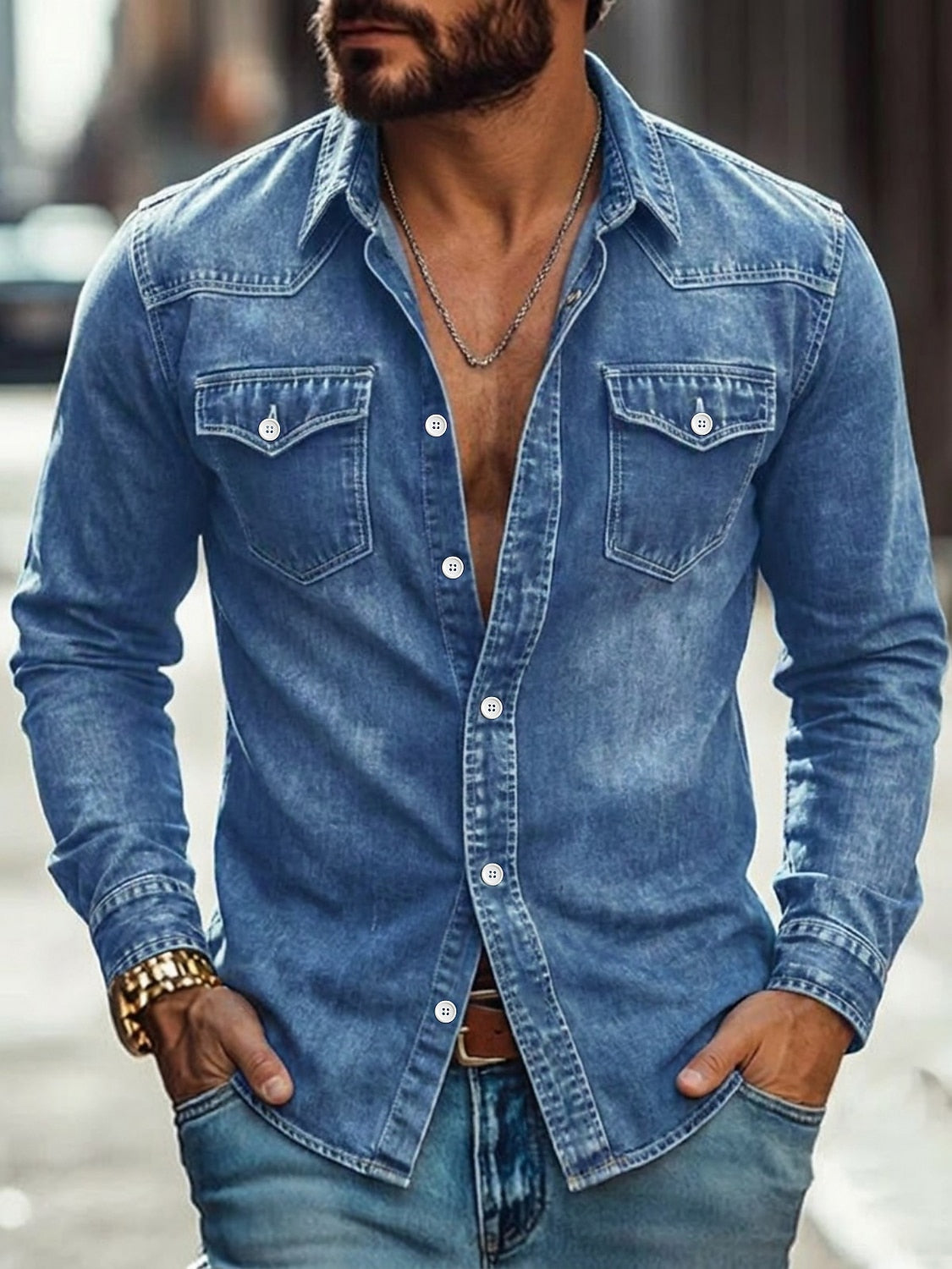 Vintage Denim Shirt