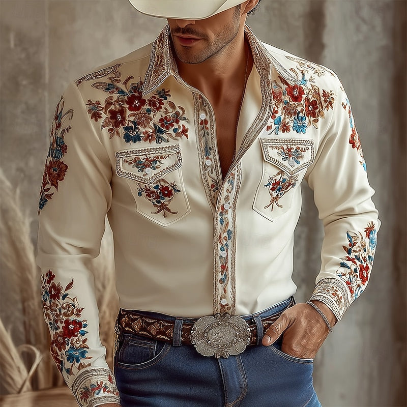 Austin Embroidered Western Shirt