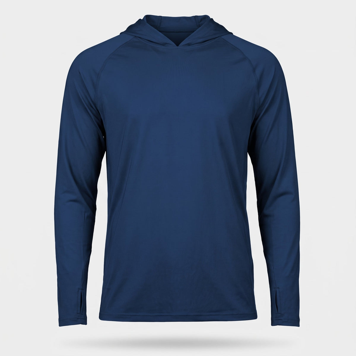 Men's UPF 50+ Sun Hoodie – Lightweight Quick-Dry Hiking & Fishing UV Top with Thumb Loops