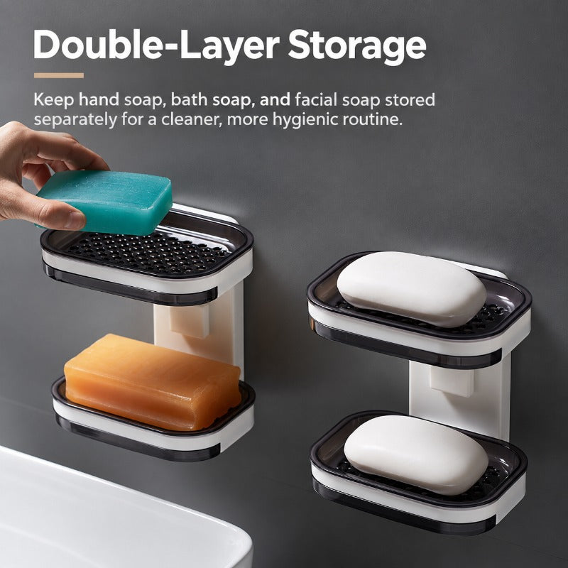 Pull-Out Drain Soap Rack