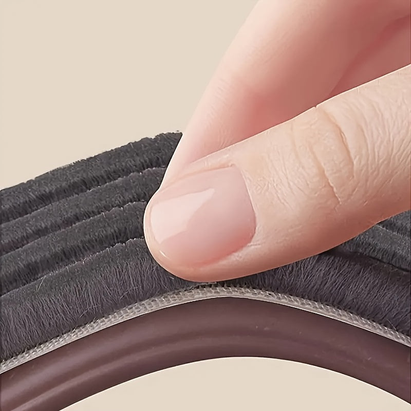 Adjustable Polyester Door Draft Stopper - Windproof Insulating Seal Strip
