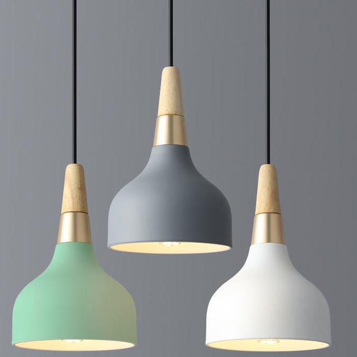 Modern Macaron Disc Pendant Lamp