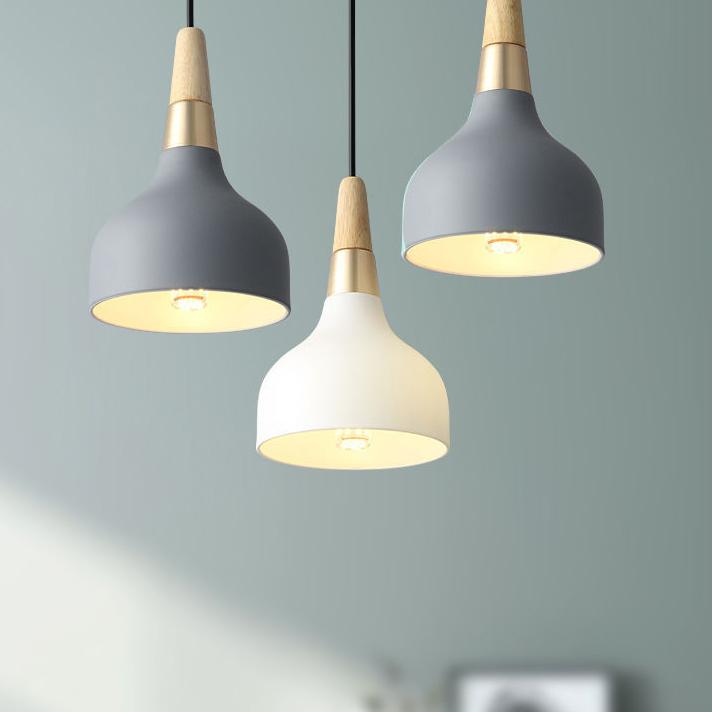 Modern Macaron Disc Pendant Lamp