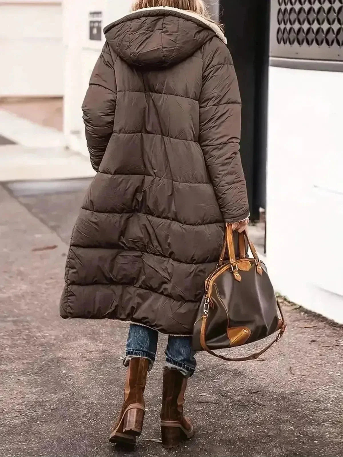 Madeira Sherpa-Lined Winter Coat