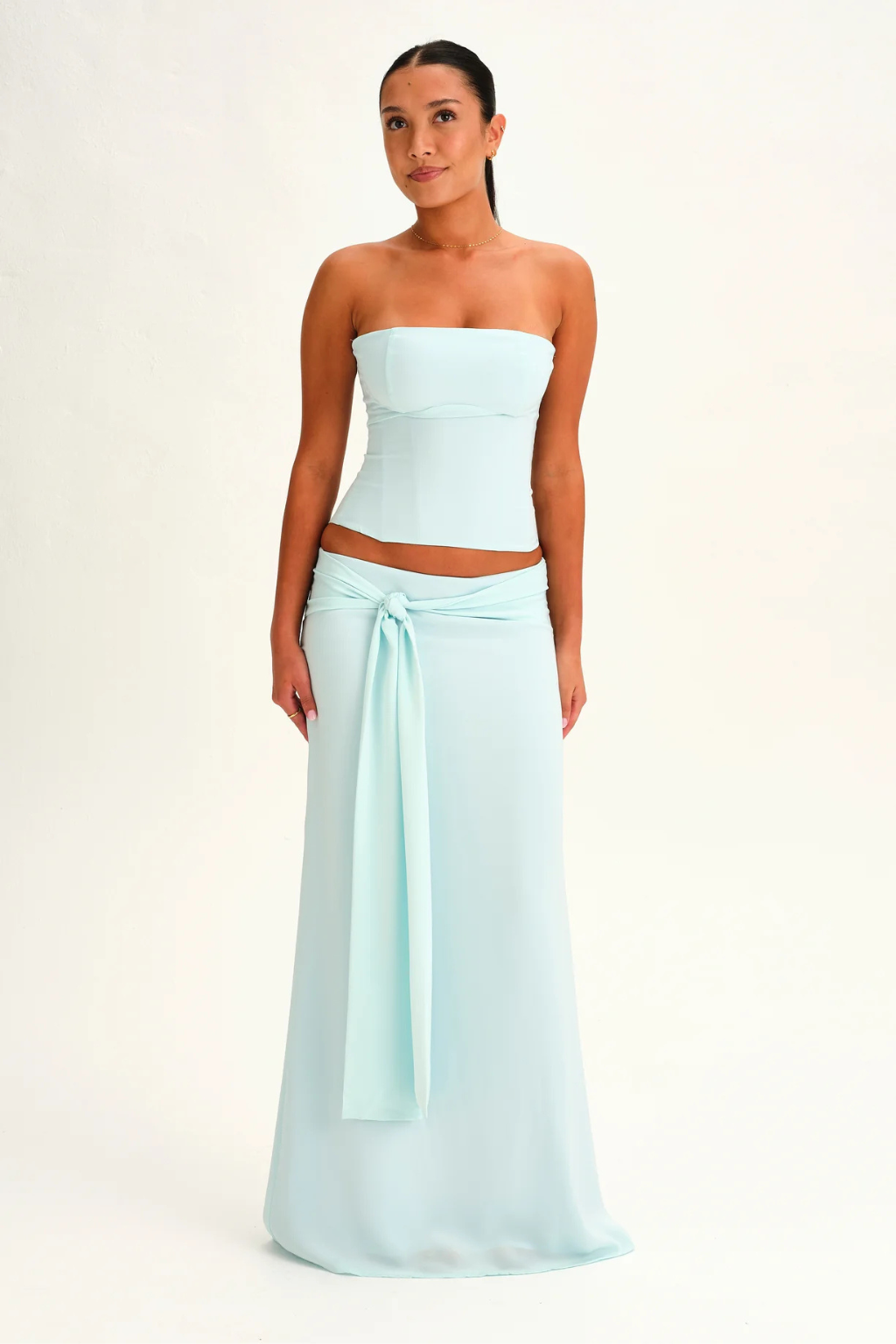Pippa Skirt Set – Blue