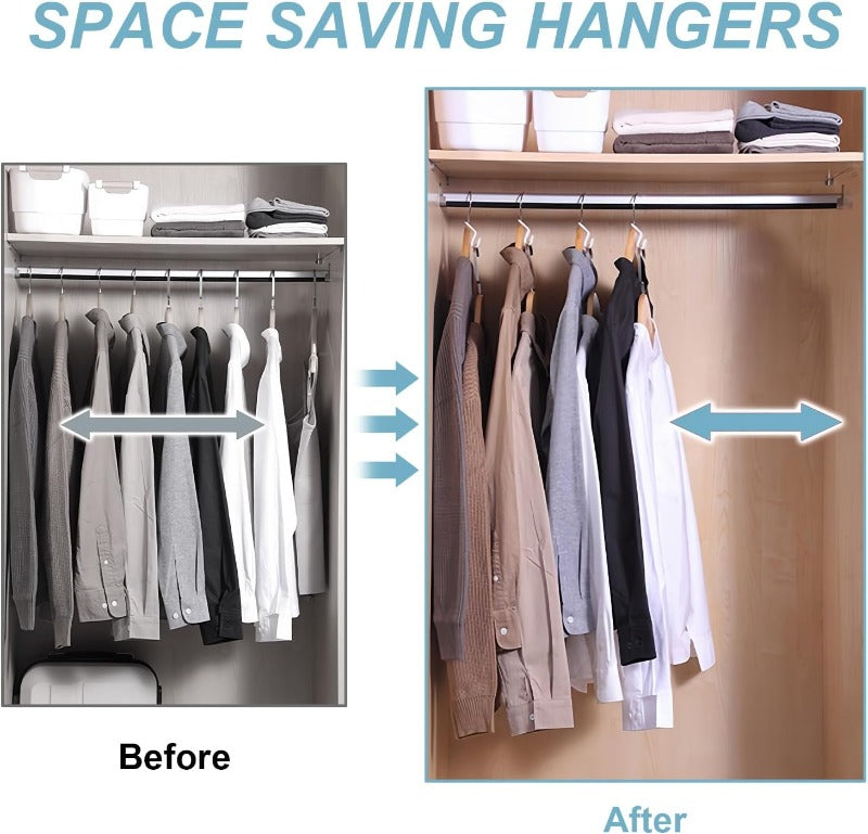 Space-Saving Hanger Hooks – Transform Your Closet Instantly