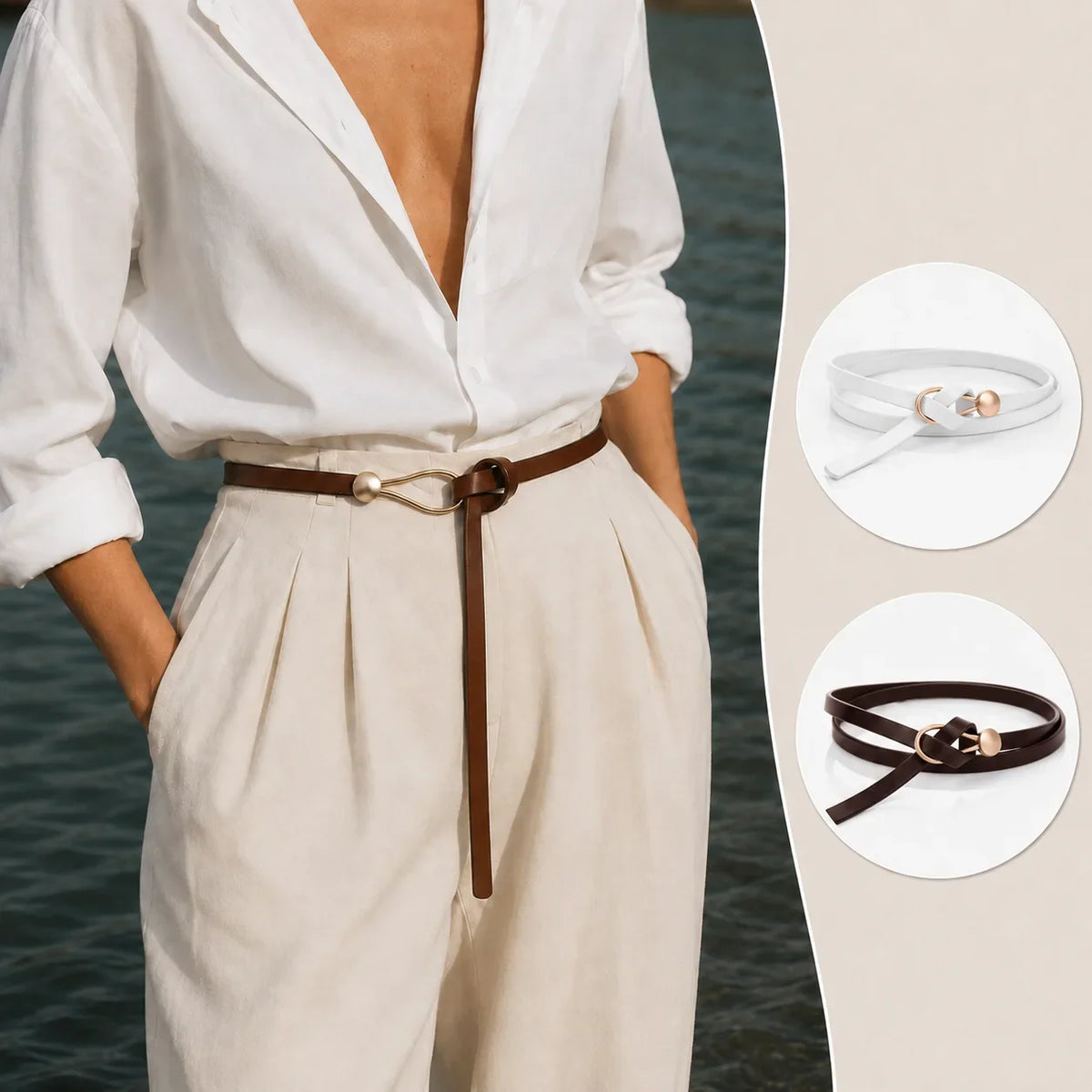 Luxurious Leather Belt
