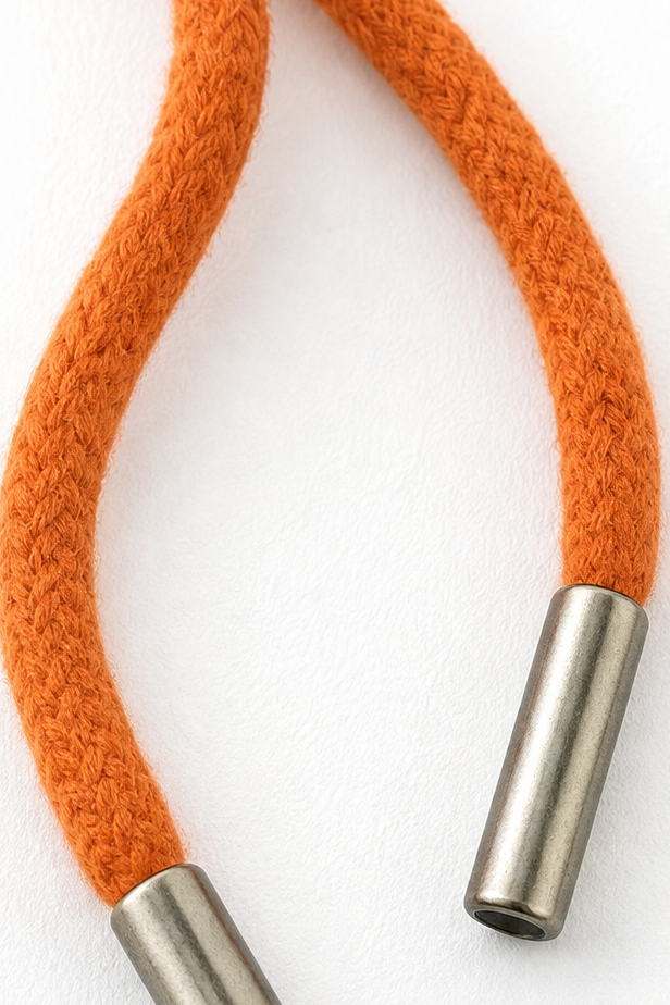 Drawstring Hood Knit Pullover