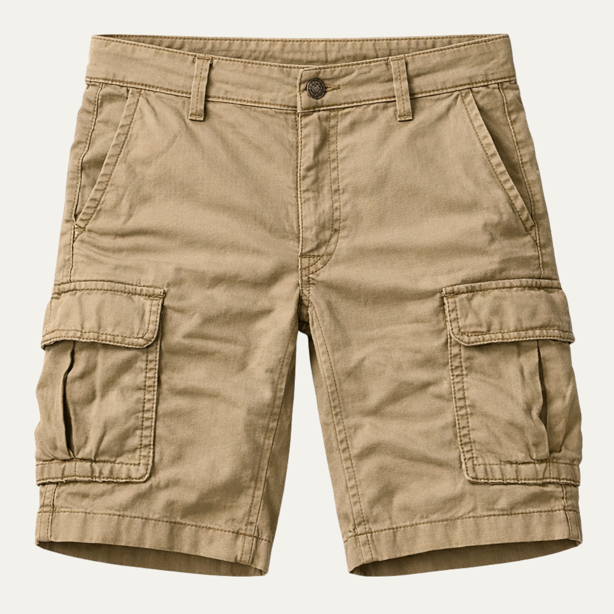 Men's Cargo Shorts with Regular Fit